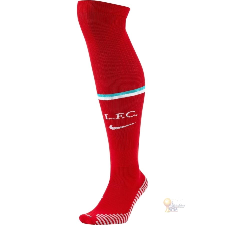 Calcio Maglie Home Calzettoni Bambino Liverpool 2020 2021 Rosso