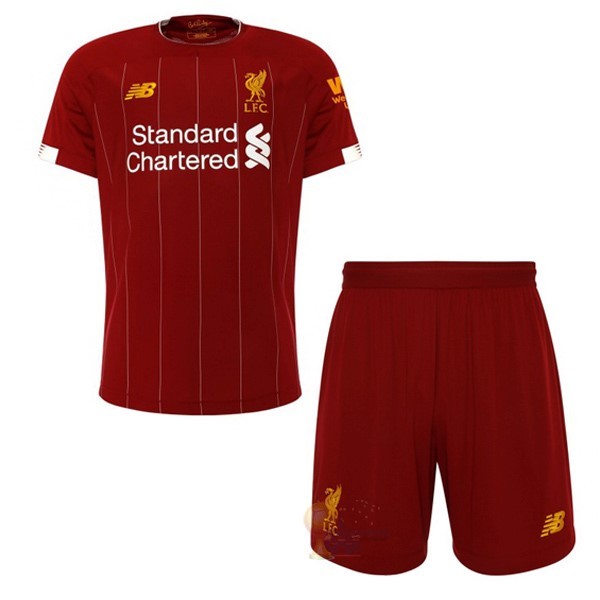 Calcio Maglie Home Conjunto De Bambino Liverpool 2019 2020 Rosso