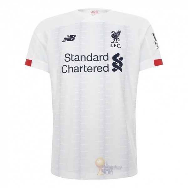 Calcio Maglie Away Maglia Liverpool 2019 2020 Bianco