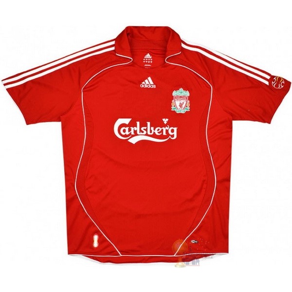 Calcio Maglie Casa Camiseta Liverpool Retro 2006 2007 Rosso
