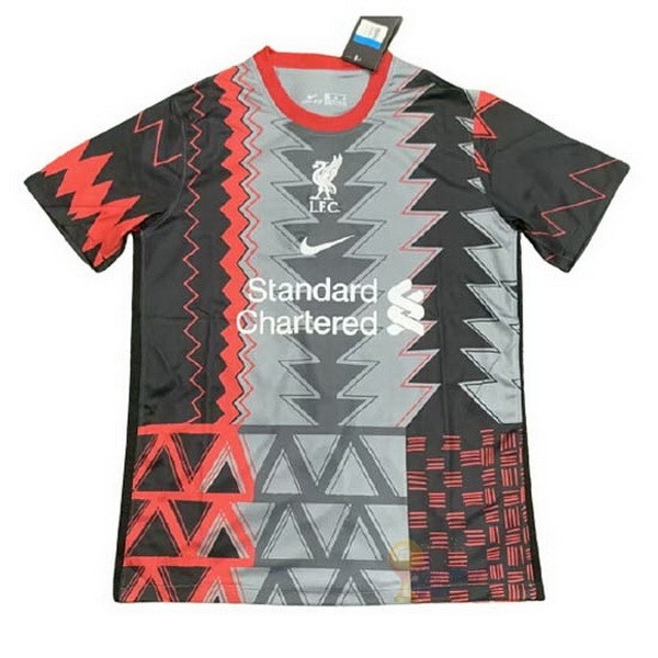 Calcio Maglie Edición Conmemorativa Maglia Liverpool 2021 2022 Nero