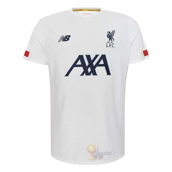Calcio Maglie Formazione Liverpool 2019 2020 Bianco
