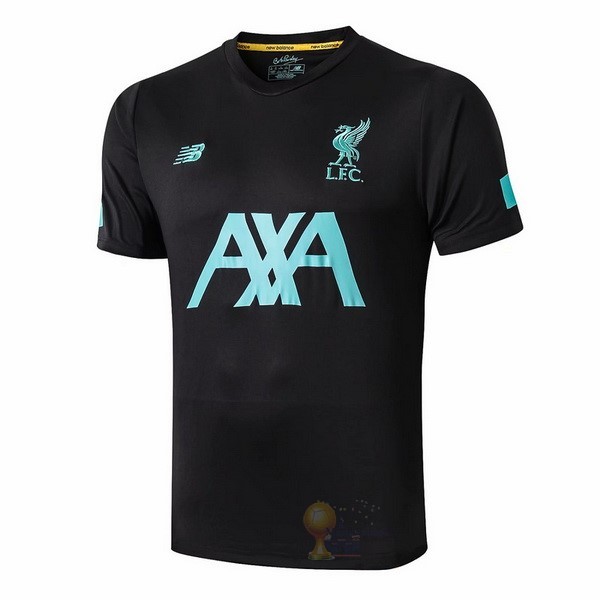 Calcio Maglie Formazione Liverpool 2019 2020 Nero Blu
