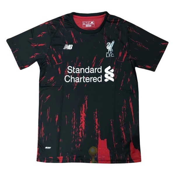 Calcio Maglie Formazione Liverpool 2019 2020 Nero Rosso