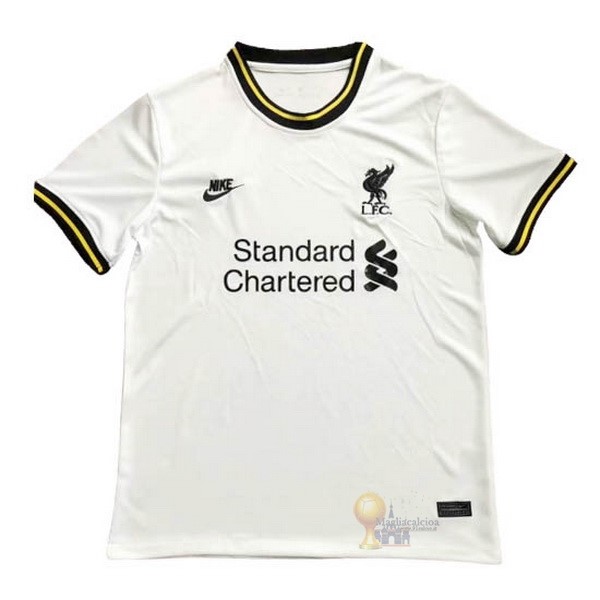 Calcio Maglie Formazione Liverpool 2020 2021 Bianco