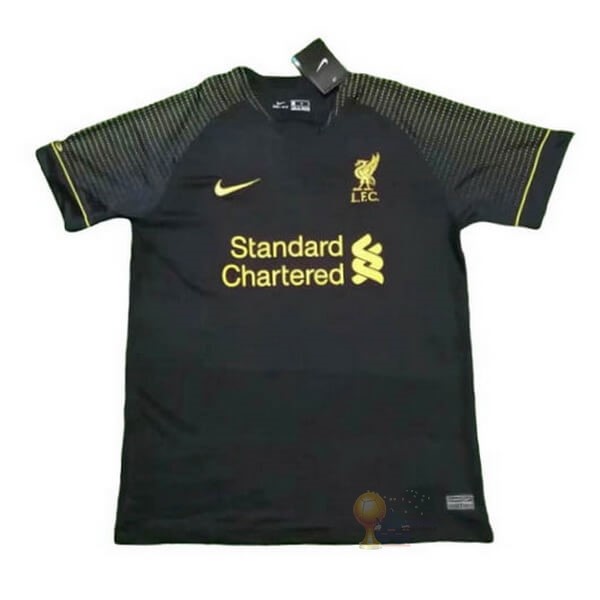 Calcio Maglie Formazione Liverpool 2020 2021 Nero