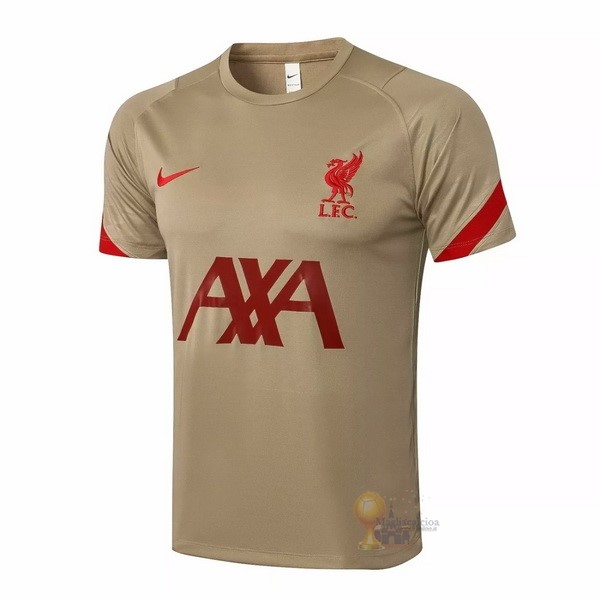 Calcio Maglie Formazione Liverpool 2021 2022 Giallo