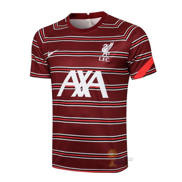 Calcio Maglie Formazione Liverpool 2021 2022 Rosso Bianco