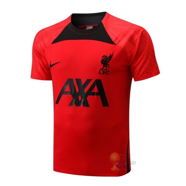 Calcio Maglie Formazione Liverpool 2022 2023 Nero Rosso