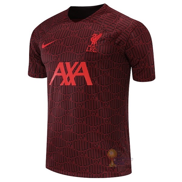 Calcio Maglie Formazione Liverpool 2022 2023 Rosso Navy