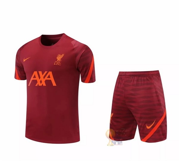 Calcio Maglie Formazione Set Completo Liverpool 2021 2022 Rosso