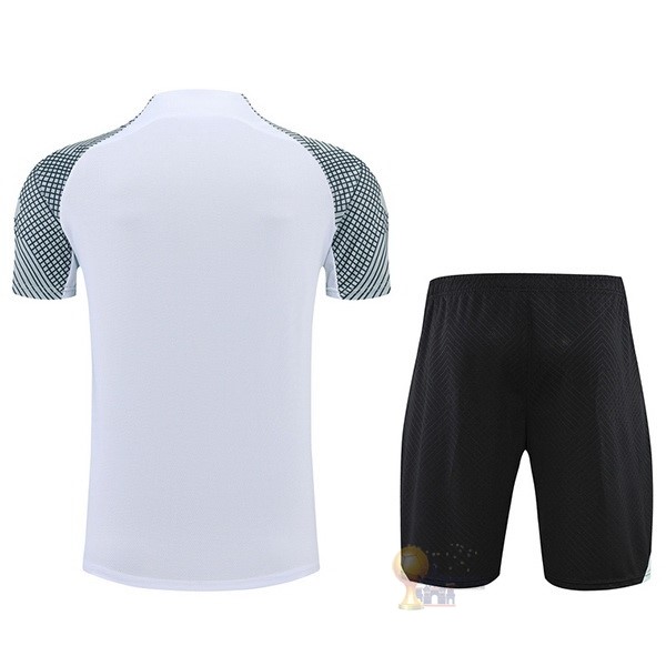 Calcio Maglie Formazione Set Completo Liverpool 2022 2023 Bianco Grigio Nero