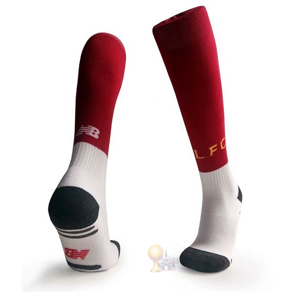 Calcio Maglie Home Calzettoni Liverpool 2019 2020 Rosso