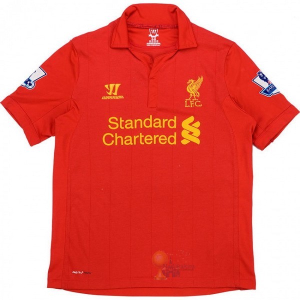 Calcio Maglie Home Maglia Liverpool Retro 2012 2013 Rosso