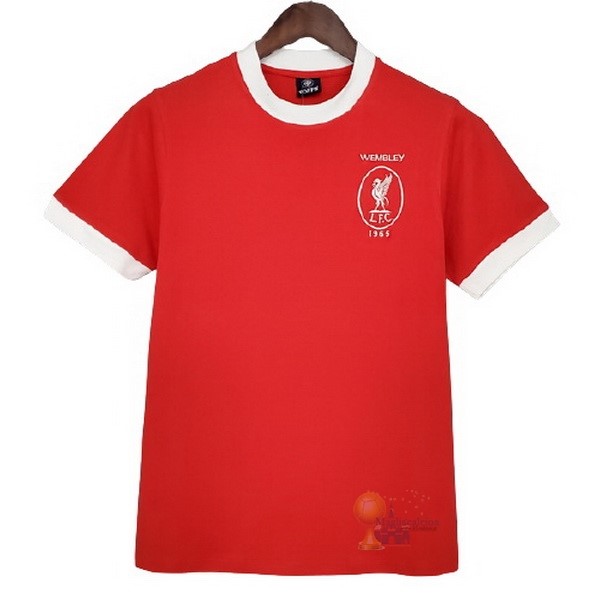 Calcio Maglie Home Maglia Liverpool Stile rétro 1965 Rosso