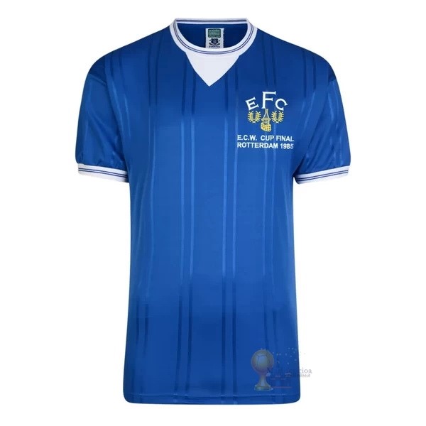 Calcio Maglie Home Maglia Liverpool Stile rétro 1985 Blu