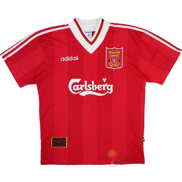 Calcio Maglie Home Maglia Liverpool Stile rétro 1995 1996 Rosso