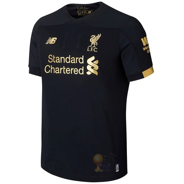 Calcio Maglie Home Maglia Portiere Liverpool 2019 2020 Nero