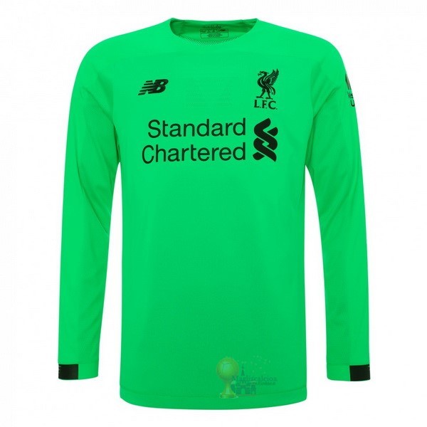 Calcio Maglie Manica lunga Portiere Liverpool 2019 2020 Verde