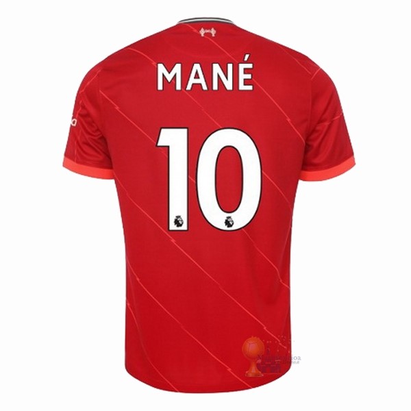 Calcio Maglie NO.10 Mane Home Maglia Liverpool 2021 2022 Rosso