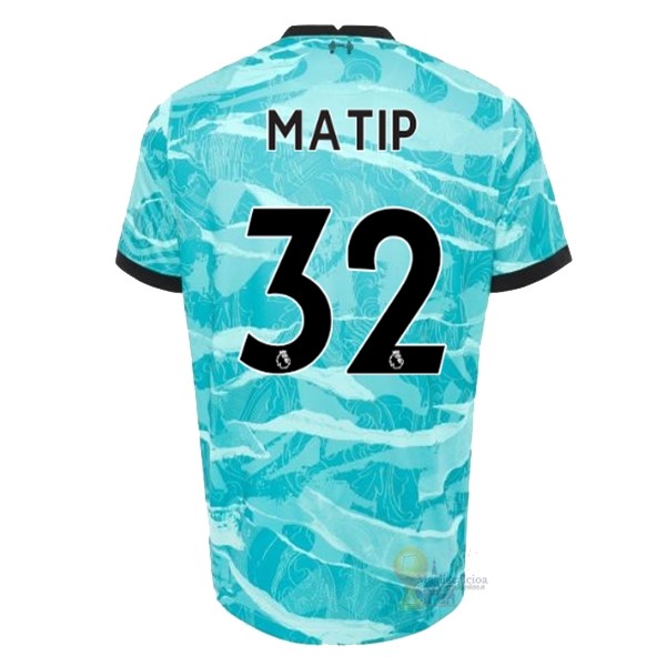 Calcio Maglie NO.32 Matip Away Maglia Liverpool 2020 2021 Blu