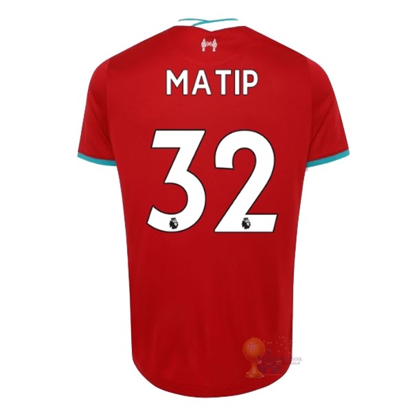 Calcio Maglie NO.32 Matip Home Maglia Liverpool 2020 2021 Rosso