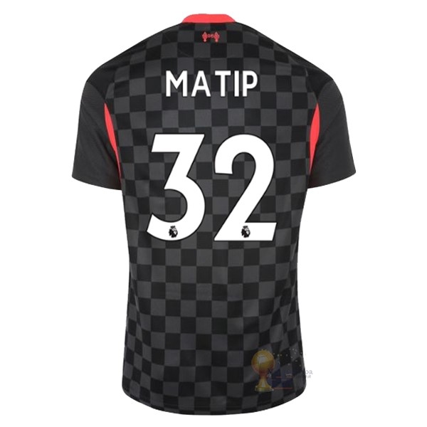 Calcio Maglie NO.32 Matip Terza Maglia Liverpool 2020 2021 Nero