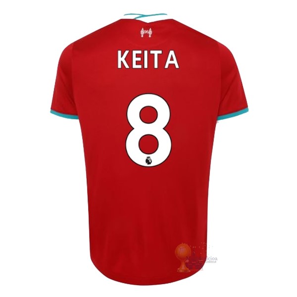 Calcio Maglie NO.8 Keita Home Maglia Liverpool 2020 2021 Rosso