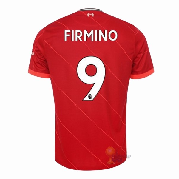 Calcio Maglie NO.9 Firmino Home Maglia Liverpool 2021 2022 Rosso