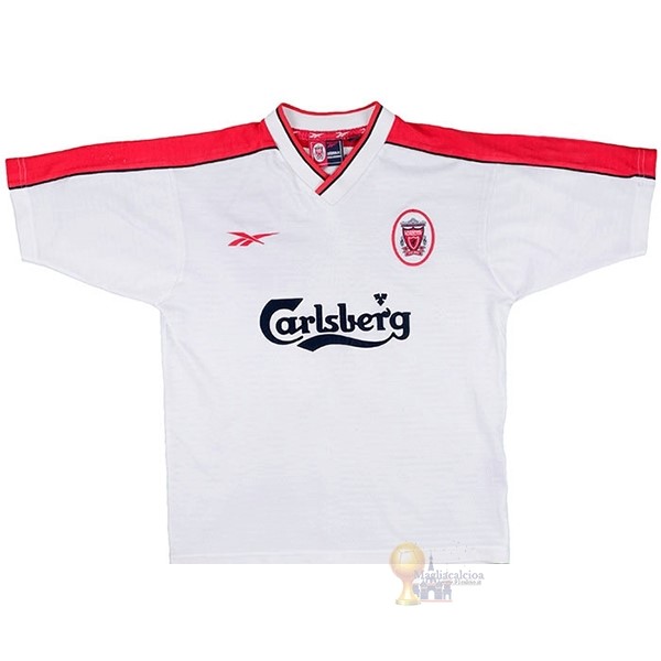 Calcio Maglie Segunda Camiseta Liverpool Retro 1998 Rosso