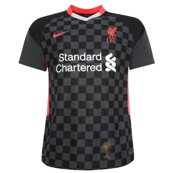 Calcio Maglie Terza Maglia Liverpool 2020 2021 Nero