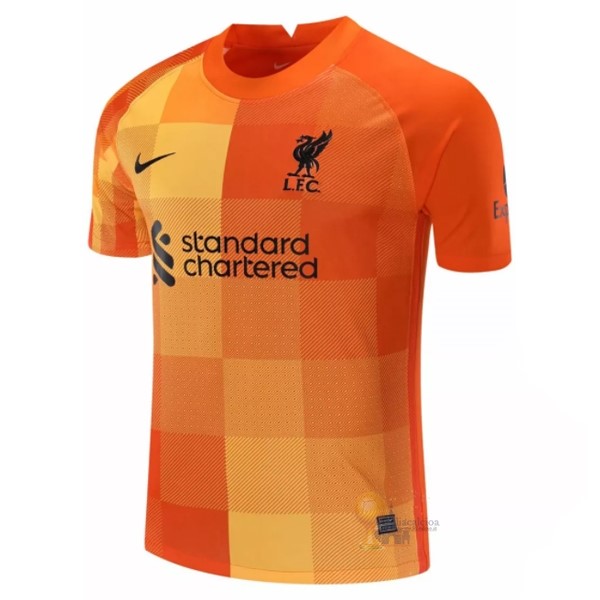 Calcio Maglie Terza Maglia Portiere Liverpool 2021 2022 Terza
