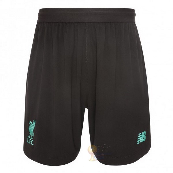 Calcio Maglie Terza Pantaloni Liverpool 2019 2020 Nero Verde