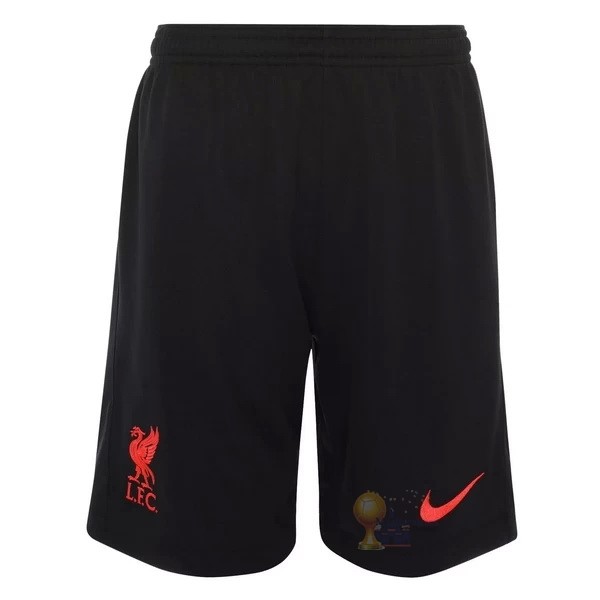 Calcio Maglie Terza Pantaloni Liverpool 2020 2021 Nero