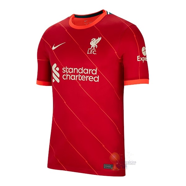 Calcio Maglie Thailandia Home Maglia Liverpool 2021 2022 Rosso