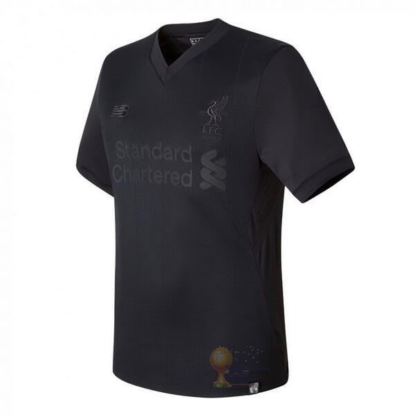 Calcio Maglie “PITCH BLACK” Maglia Liverpool 125th Nero