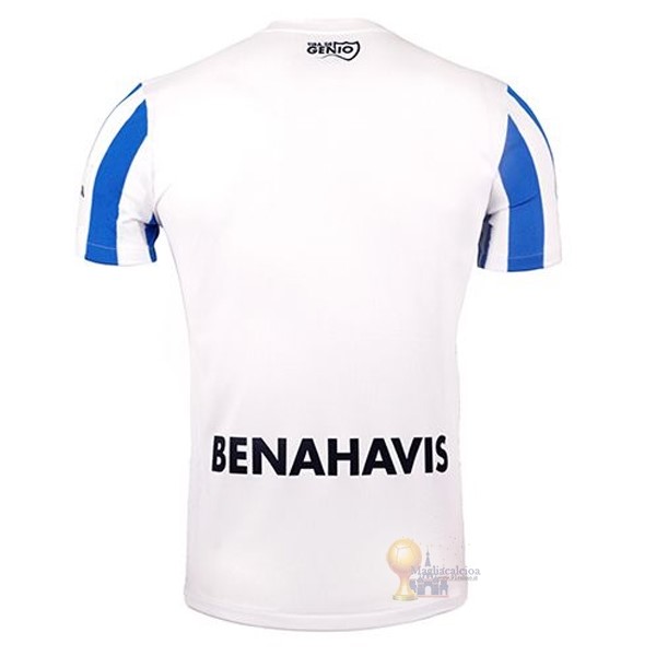 Calcio Maglie Thailandia Home Maglia Málaga CF 2021 2022 Blu Bianco