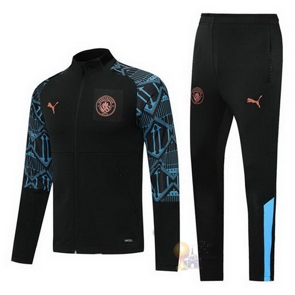 Calcio Maglie Giacca Manchester City 2020 2021 Nero