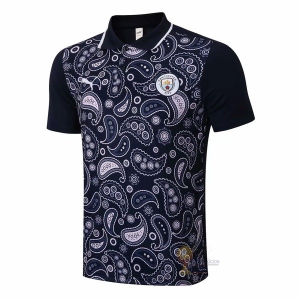Calcio Maglie Polo Manchester City 2020 2021 Purpureo