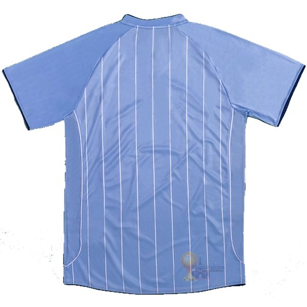 Calcio Maglie Home Maglia Manchester City Stile rétro 2007 2008 Blu