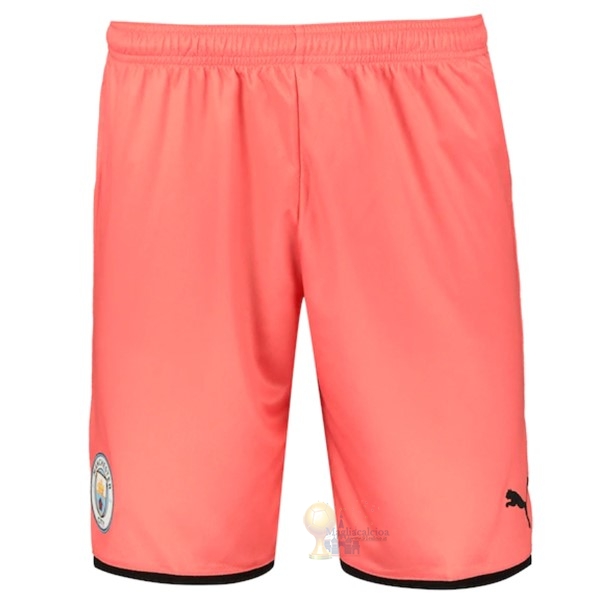 Calcio Maglie Terza Pantaloni Manchester City 2019 2020 Arancione