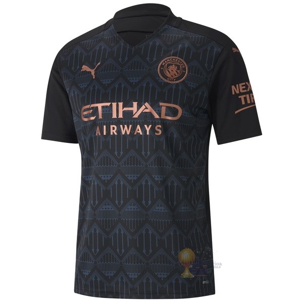 Calcio Maglie Thailandia Away Maglia Manchester City 2020 2021 Nero
