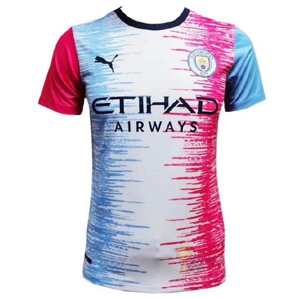 Calcio Maglie speciale Maglia Manchester City 2021 2022 Blu Bianco