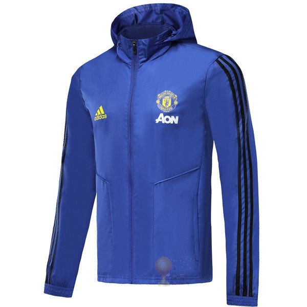 Calcio Maglie Giacca a vento Manchester United 2019 2020 Blu