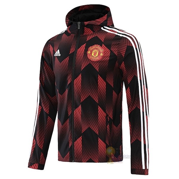 Calcio Maglie Giacca a vento Manchester United 2021 2022 Rosso