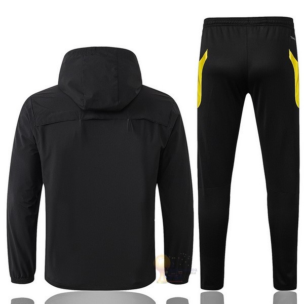 Calcio Maglie Set Completo Giacca a vento Manchester United 2019 2020 Nero