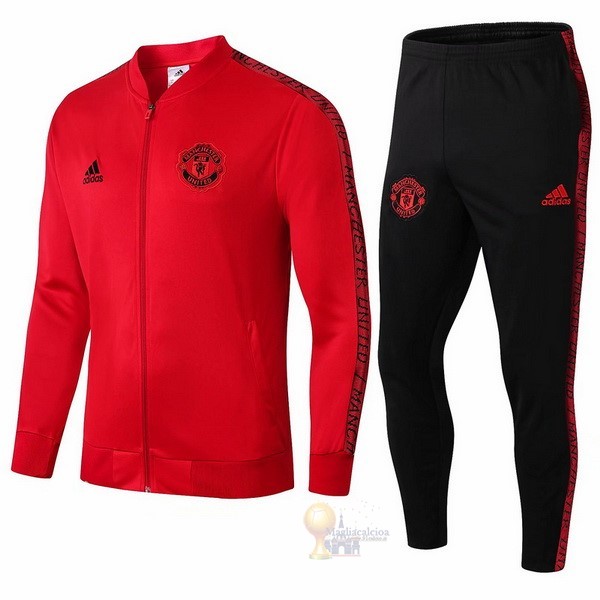 Calcio Maglie Tuta Presentazione Manchester United 2019 2020 Rosso