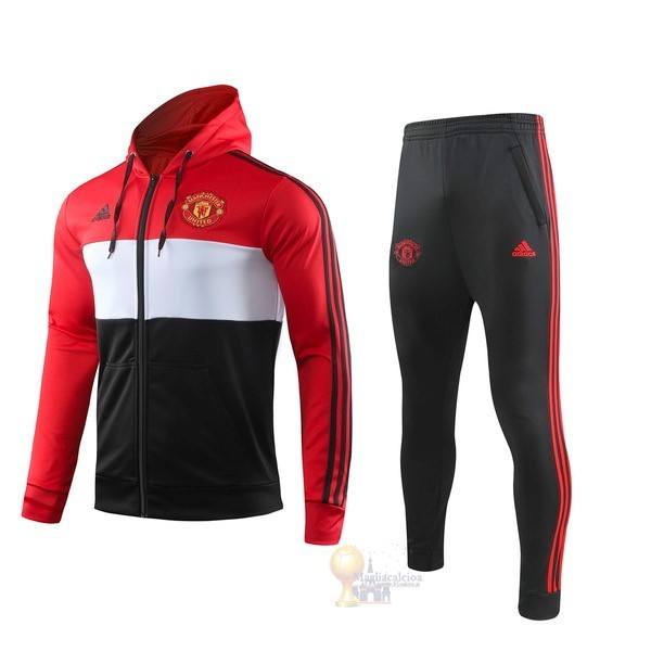 Calcio Maglie Tuta Presentazione Manchester United 2019 2020 Rosso Nero Bianco