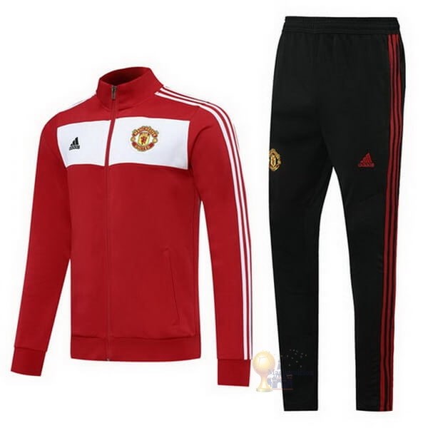Calcio Maglie Tuta Presentazione Manchester United 2020 2021 Rosso