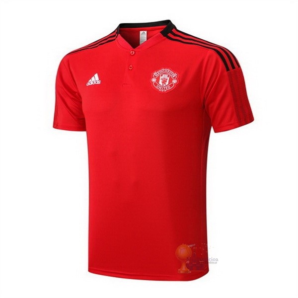 Calcio Maglie Polo Manchester United 2022 2023 Rosso